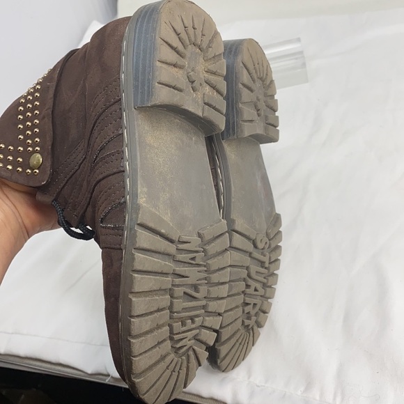 Stuart Weitzman Sz 1(US) Brown Yadastud Ankle Boot - Picture 10 of 15